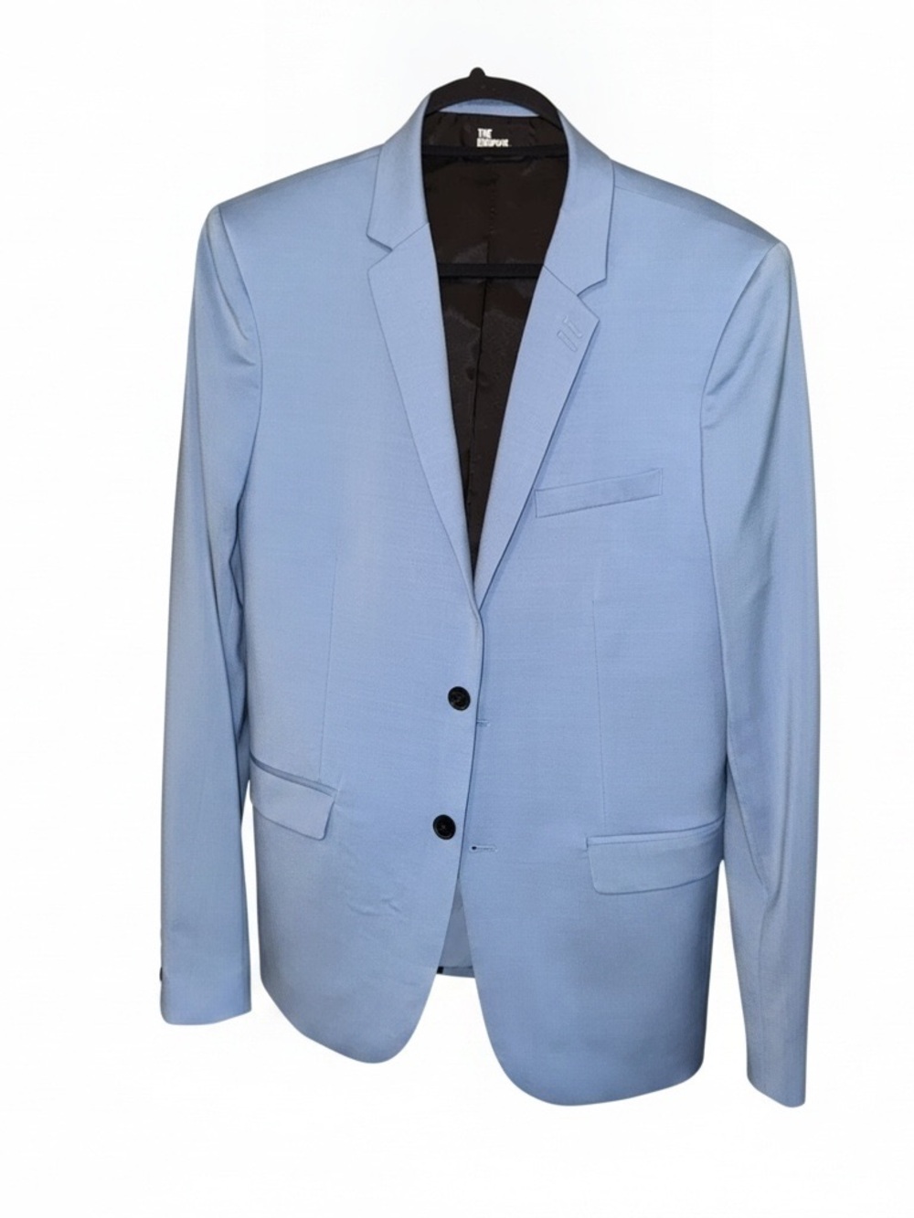 The Kooples Light Blue Single-Breasted Blazer